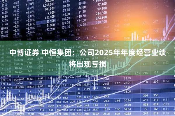 中博证券 中恒集团：公司2025年年度经营业绩将出现亏损